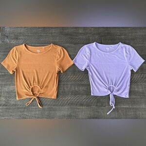 PacSun Cares Ribbed Crop Top Bundle Size XS